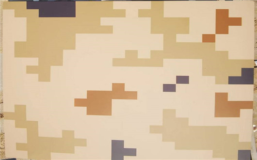 汉中荒漠迷彩漆喷涂